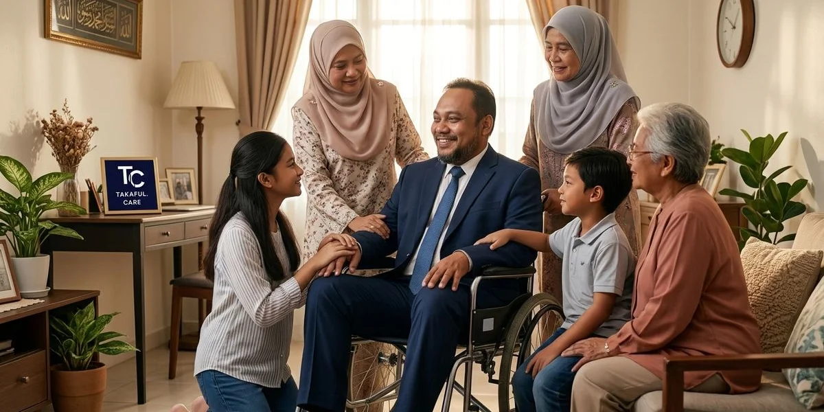 TPD Takaful Maksud — perlindungan hilang upaya kekal untuk keluarga muda